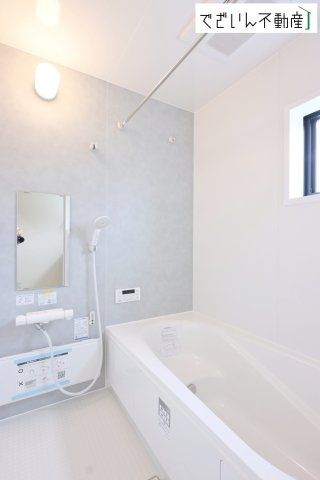 【浴室】 | Livele Garden.S加須市日出安　【平屋】新築住宅 | ≪1号棟≫
現地(2026年6月撮影)