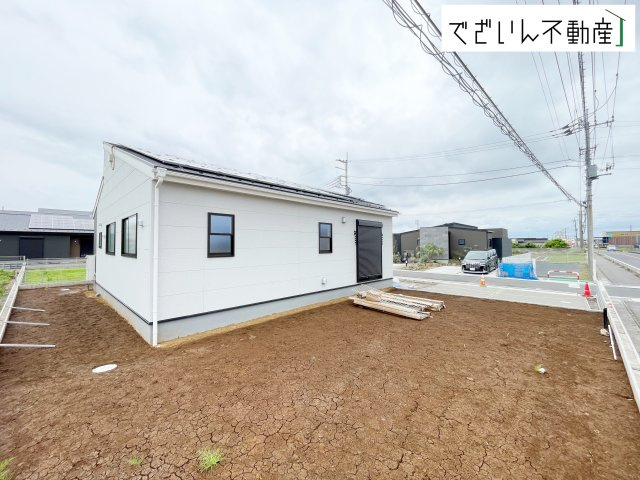 【外観】 | Livele Garden.S加須市日出安　【平屋】新築住宅 | ≪1号棟≫
現地(2026年5月撮影)