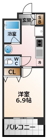 【間取り】 | アプリーレ西宮武庫川