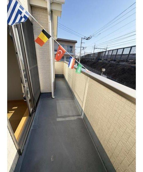 流山市南流山７のバルコニー