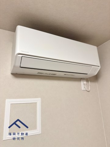 イトーピア大橋マンションの冷暖房・空調設備|洋室3.5帖にはPanasonicエオリアのエアコンが付帯しております