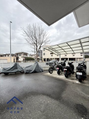 イトーピア大橋マンションの駐輪場