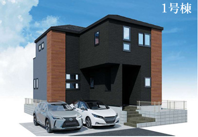 【外観パース】 | 座間市立野台３丁目 新築戸建て 全3棟【仲介手数料無料】 | 海老名市を中心に地域密着で営業♪不動産のことなら「大樹不動産」へ