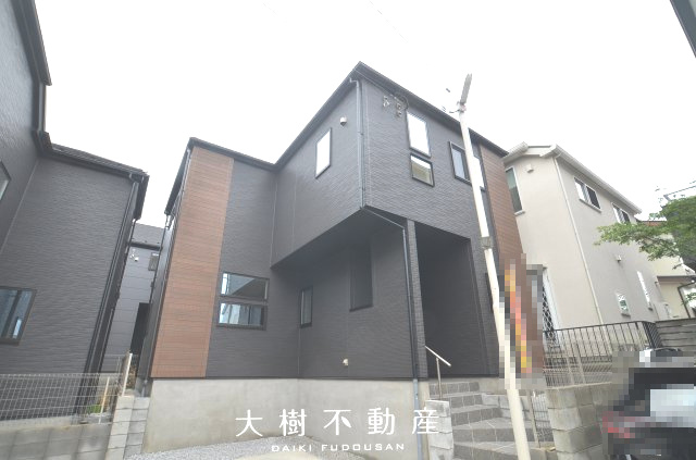 【外観パース】 | 座間市立野台３丁目 新築戸建て 全3棟【仲介手数料無料】 | 建物完成しました！！内見可能です♪