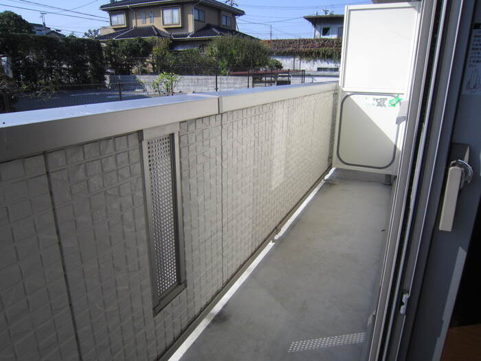 プレミアム　B棟のバルコニー