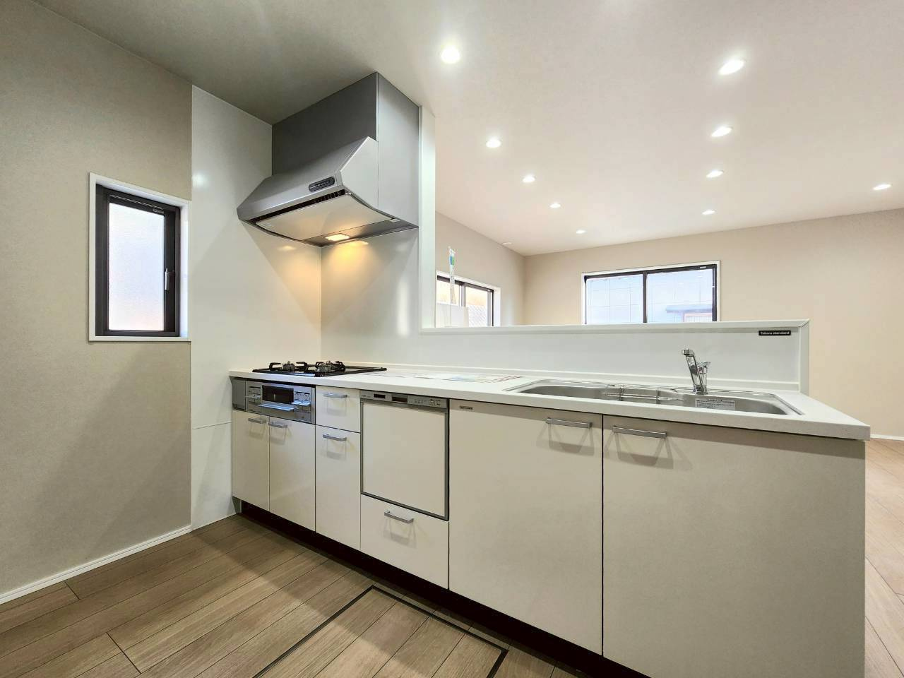 RESET HOUSE－リセットハウス－小倉北区小文字のキッチン|食洗器付きのシステムキッチン♪