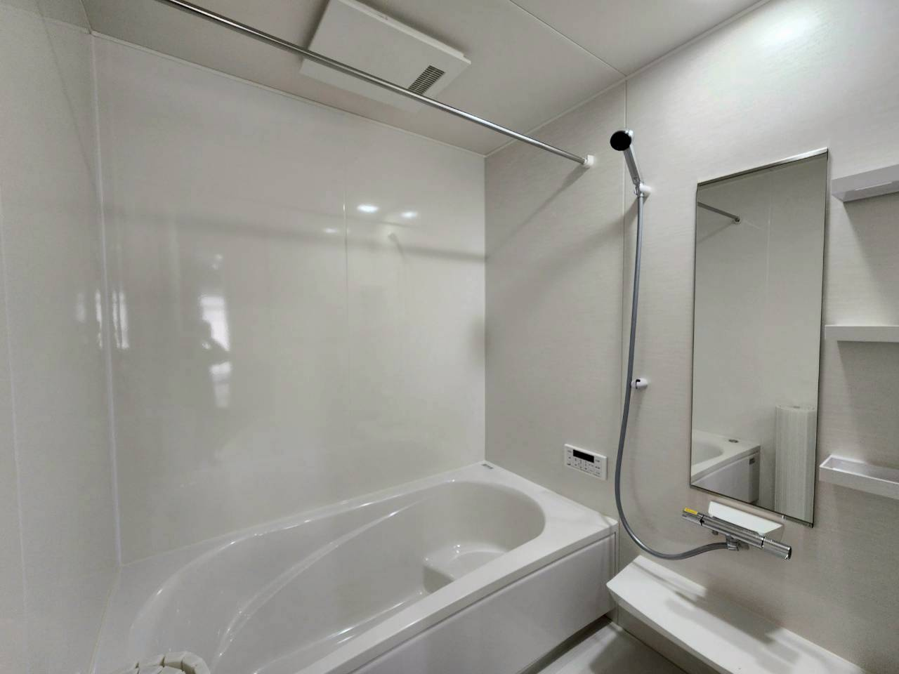 RESET HOUSE－リセットハウス－小倉北区小文字の浴室|足が伸ばせるユニットバス♪