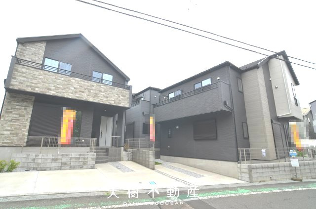 【外観】 | 座間市立野台３丁目 新築戸建て 全3棟【仲介手数料無料】 | 建物完成しました！！内見可能です♪