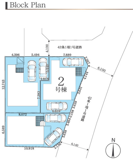 【区画図】 | 座間市立野台３丁目 新築戸建て 全3棟【仲介手数料無料】 | 【仲介手数料無料でご紹介可能です】大樹不動産