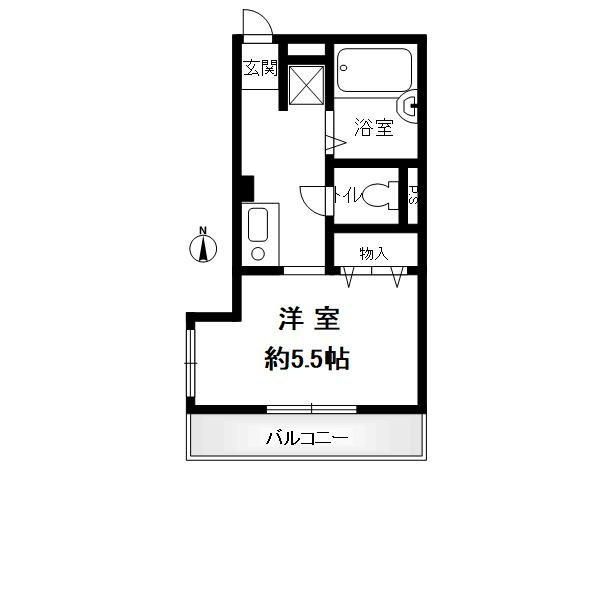 セジュール灘北の間取り