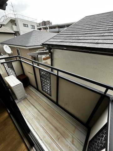 セジュール灘北のバルコニー
