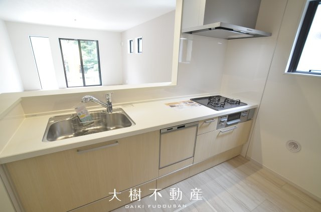 【キッチン】 | 座間市立野台３丁目 新築戸建て 全3棟【仲介手数料無料】