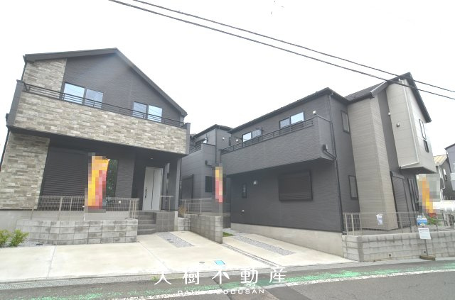 【外観パース】 | 座間市立野台３丁目 新築戸建て 全3棟【仲介手数料無料】 | 建物完成しました！！内見可能です♪