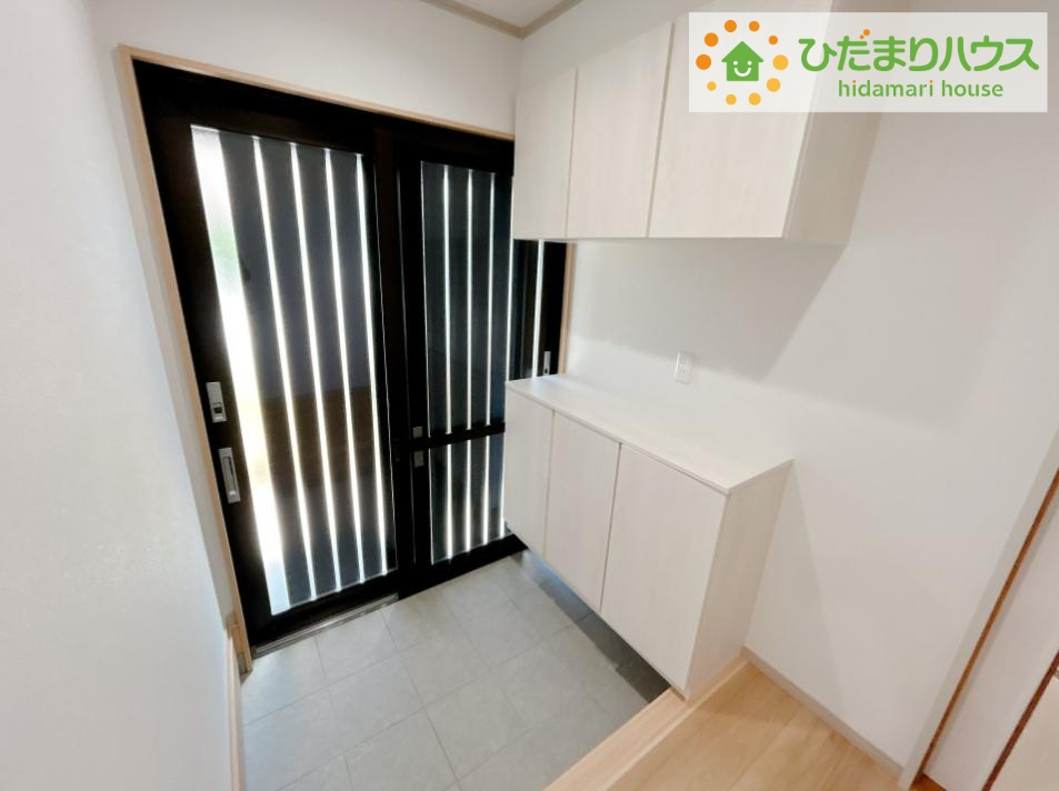 いわき市石森2丁目　中古戸建　の玄関