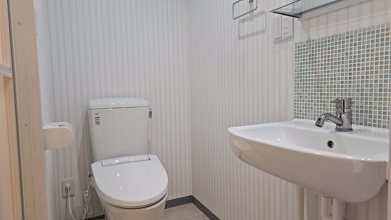 ベルメゾン東麻布の独立洗面台
