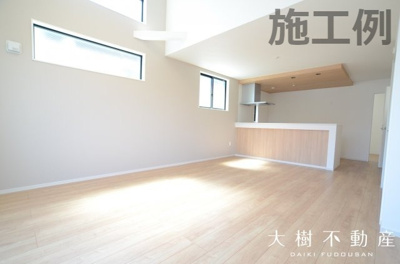 【内観：施工例】 | 海老名市国分北3丁目  新築戸建て　全３棟【仲介手数料無料】
