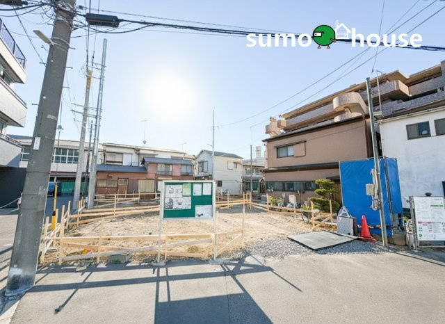 新築分譲住宅　下並木　1号棟の前面道路含む現地写真|前面道路含む現地写真です