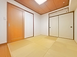 ライオンズマンション青戸第2の和室|ドキドキの新生活も、安心してスタート。ぴったりの住まいを見つけませんか？クランディアが一緒に住まい選びをサポートします‼　まずは、お気軽にお問合せください　＃クランディア