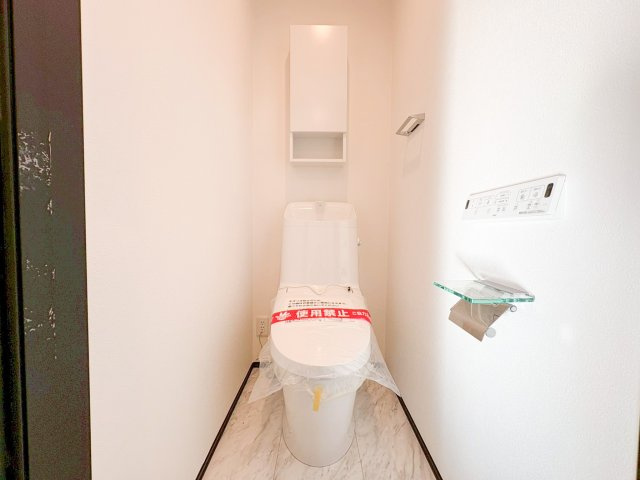 新石川一丁目　4号棟のトイレ|シンプルで使いやすいトイレです