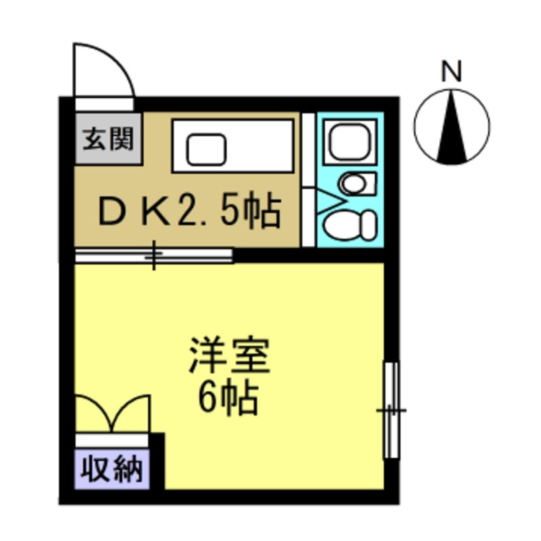 ハウス久栄の間取り