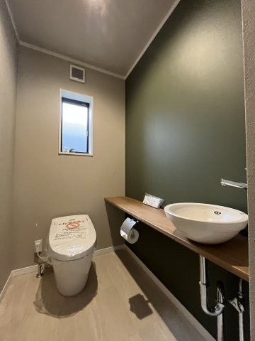 中古住宅　河渡のトイレ