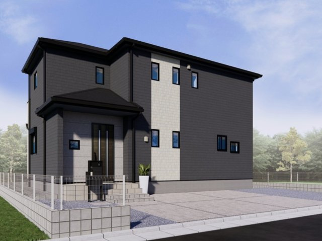 【外観パース】 | 行田市向町　新築戸建　全3棟　2号棟 | 2号棟