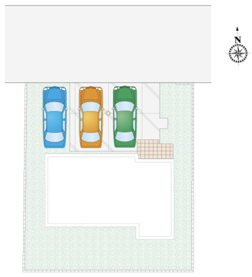 【区画図】 | 行田市向町　新築戸建　全3棟　2号棟