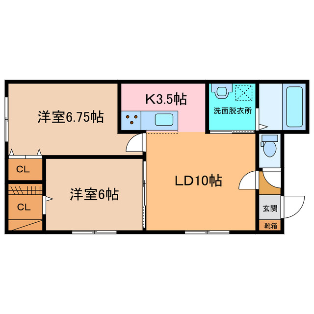 plus Uの間取り