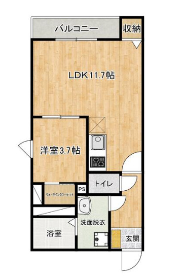 FUKUREAの間取り