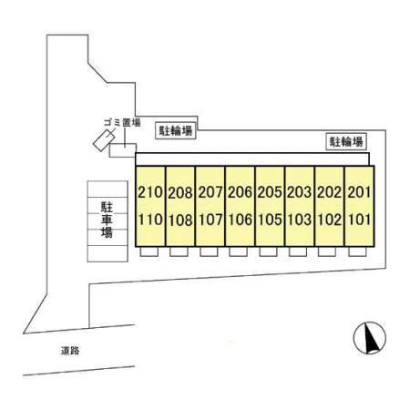 アルテールの区画図