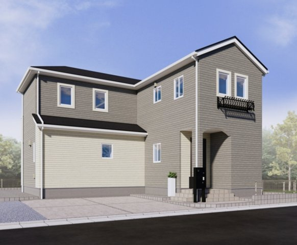 【外観パース】 | 行田市向町　新築戸建　全3棟　3号棟 | 3号棟