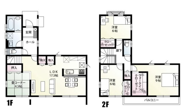 【間取り】 | 行田市向町　新築戸建　全3棟　3号棟