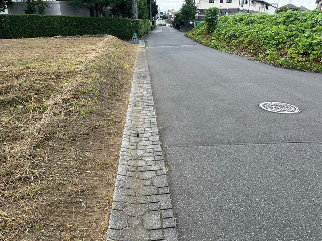 ひたちなか市大字東石川の売地の外観