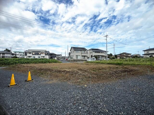 ひたちなか市大字東石川の売地の外観