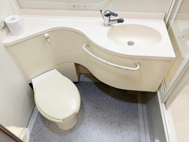 スカイコート新宿曙橋のトイレ