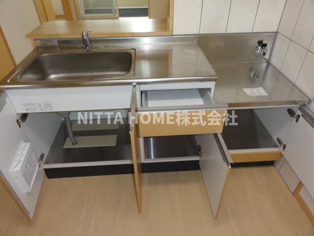 フィオーレの収納|キッチン収納です＊