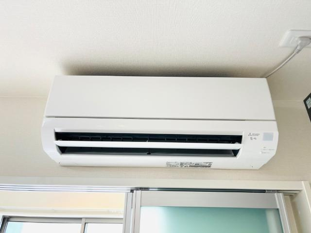 仮）那珂市菅谷字大木内新築アパートの設備|エアコン（イメージ）