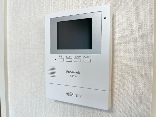 仮）ひたちなか市市毛新築アパートの内装|カメラ付インターホン（イメージ）