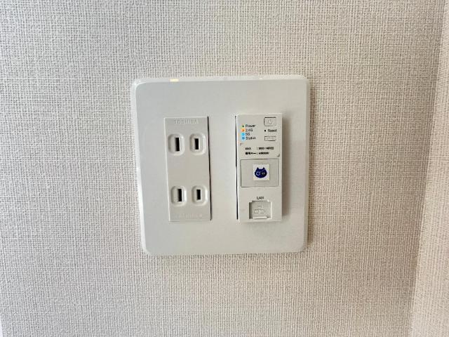 仮）ひたちなか市大字稲田字原野 新築アパートの設備|コンセントWi-Fi（イメージ）