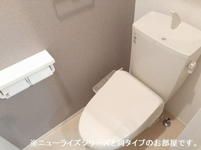 パークコートひたちなかＷⅠのトイレ|ゆったりとした空間のトイレです