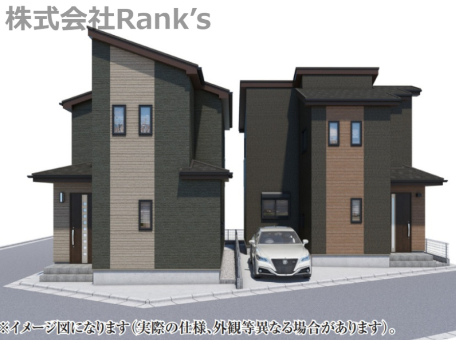 神戸市西区南別府4丁目の外観パース