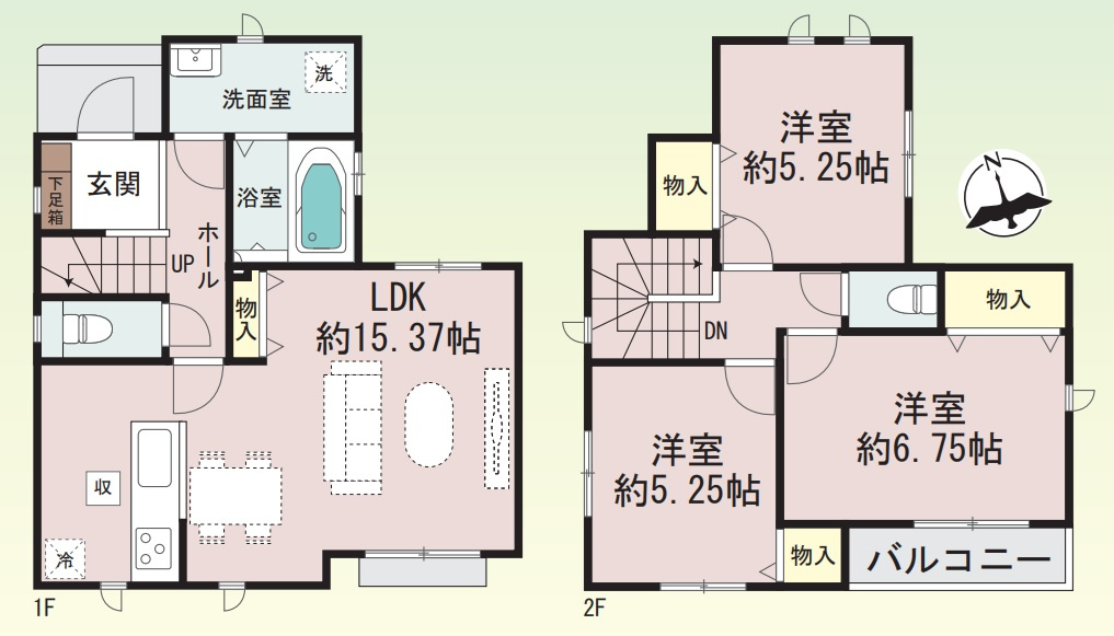 神戸市西区南別府4丁目の間取り
