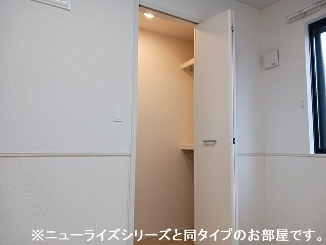 パークコートひたちなかＥⅡの収納|たっぷりとした収納スペースです
