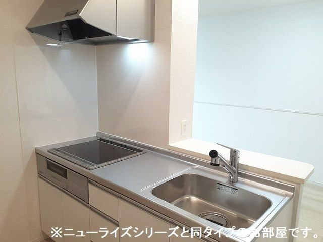 パークコートひたちなかＥⅡのキッチン|使いやすいキッチンです