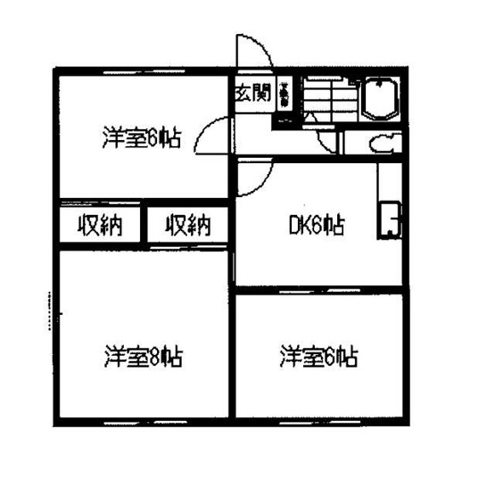 【間取り】 | かすや第２アピア