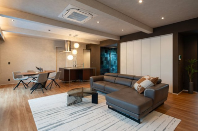 【居間・リビング】 | Vilike一碧湖 | 落ち着いた雰囲気です