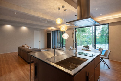 【キッチン】 | Vilike一碧湖 | IHコンロ付きキッチンです