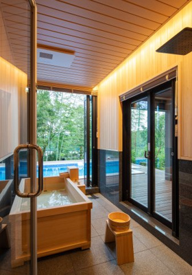 【浴室】 | Vilike一碧湖 | プールまで直通可能です