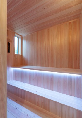 【その他】 | Vilike一碧湖 | サウナです。ライトの色変更が可能です