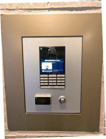 ニド元浅草の設備|タッチキーのモニター付オートロックセキュリティ
